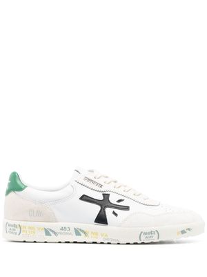 Premiata Clay low-top leather sneakers - White