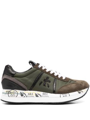 Premiata Conny panelled sneakers - Green