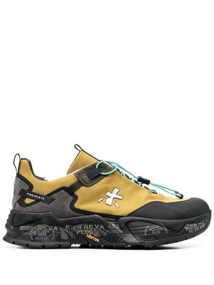 Premiata Cross chunky low-top sneakers - Black