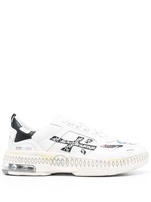 Premiata Drake leather sneakers - White