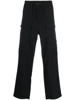 Premiata drawstring-waist cargo trousers - Black