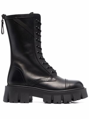 Premiata Elba combat boots - Black
