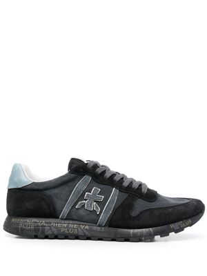 Premiata Eric panelled low-top sneakers - Black