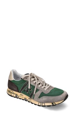 Premiata Eric Sneaker in Green /Grey