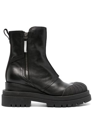 Premiata Jiro leather ankle-length boots - Black