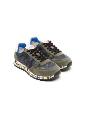 Premiata Kids Lucy panelled sneakers - Green