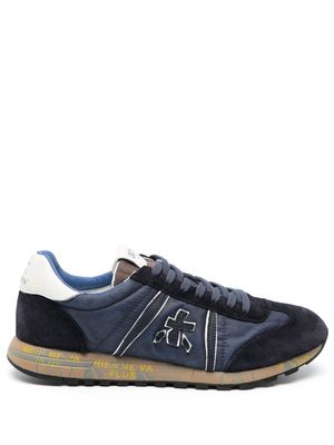 Premiata Lucy 6410 low-top suede sneakers - Blue