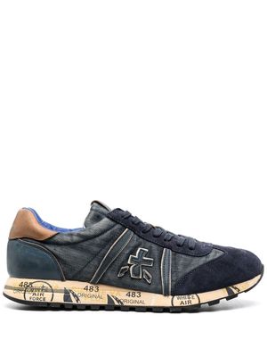 Premiata Lucy denim low-top sneakers - Blue