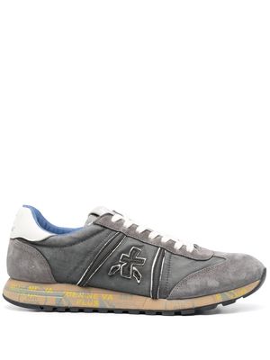Premiata Lucy low-top suede sneakers - Grey