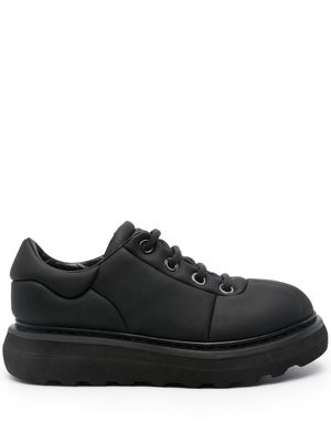 Premiata padded lace-up sneakers - Black