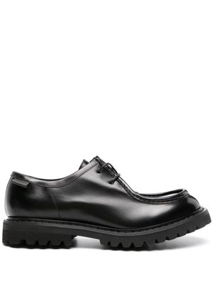 Premiata patent leather derby shoes - Black