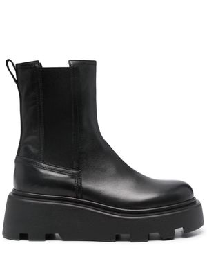 Premiata Peg 55mm leather boots - Black