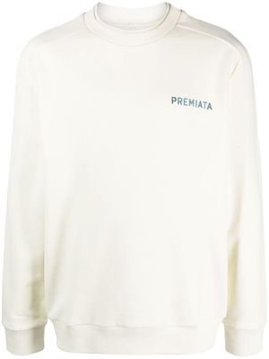 Premiata Pr-253 cotton sweatshirt - Neutrals