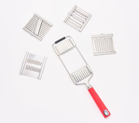 Prepology Handheld Slicer with 4 Interchangable Slicing Blades