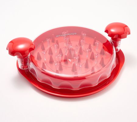 Prepology Manual Twist Meat ShredderW/ Clear Lid