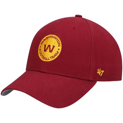 Preschool '47 Burgundy Washington Commanders Basic Team MVP Adjustable Hat