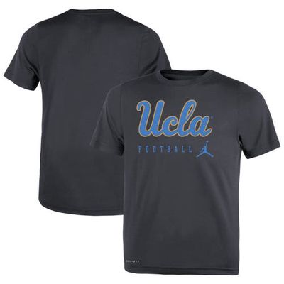 Preschool Jordan Brand Black UCLA Bruins 2023 Sideline Legend Performance T-Shirt