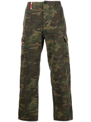 PRESIDENT'S camouflage-print cargo pants - Grey