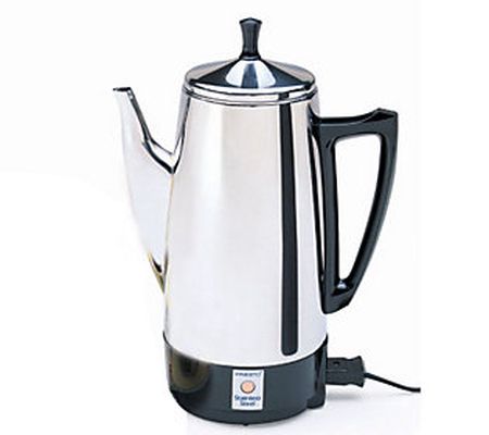 Presto 12-cup Stainless Steel Perk Coffee Maker