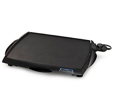 Presto Tilt n' Drain Big Griddle Cool Touch Ele ctric Griddle