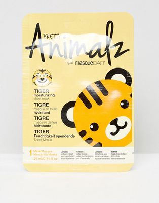Pretty Animalz Tiger Moisturizing Sheet Mask-No color