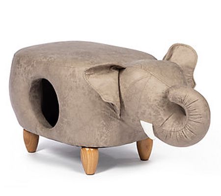 Prevue Pet Products Gray Elephant Ottoman