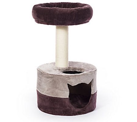 Prevue Pet Products Kitty King Plum & Gray 7302