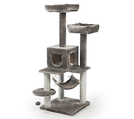 Prevue Pet Products Party Tower Gray 7310