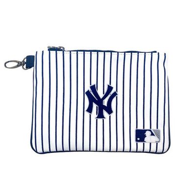 PRG AMERICAS New York Yankees Premium Zip Tote Pouch in White