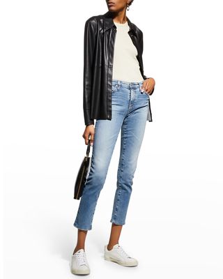Prima Mid-Rise Ankle Skinny Jeans