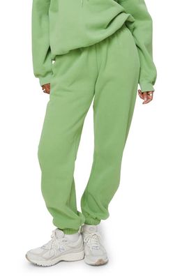 Princess Polly Renna Recycled Cotton Blend Sweatpants in Green