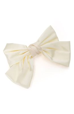 Princess Polly Walters Hair Bow Clip in Beige