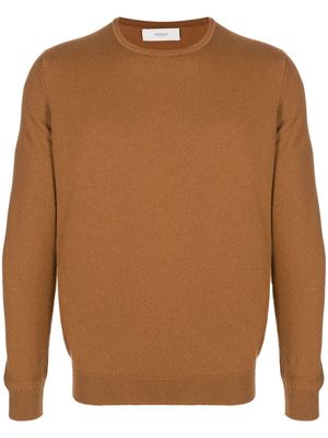 Pringle of Scotland cashmere-knit crew-neck jumper - Brown