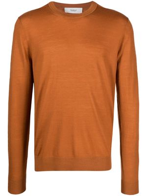 Pringle of Scotland crew-neck knitted jumper - Brown