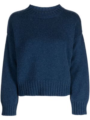 Pringle of Scotland cropped cashmere jumper - Blue