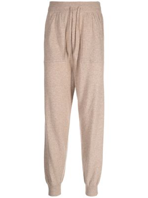 Pringle of Scotland drawstring-waist knitted trousers - Neutrals
