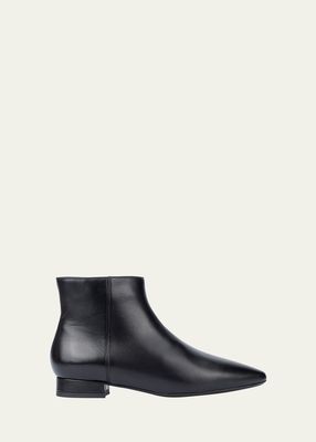 Prisilla Leather Ankle Booties