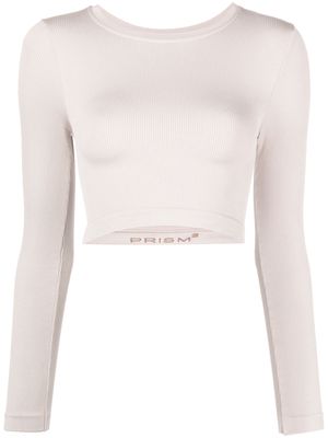 PRISM² Evoke cropped top - Grey