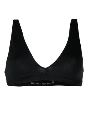 PRISM² Graceful ribbed bra - Black