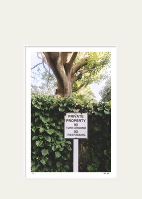 "Private Property" Photography Print Wall Art
