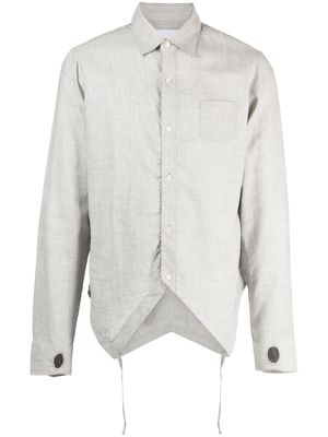 Private Stock Genghis cotton shirt - Grey