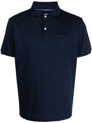 Private Stock Lear short-sleeve polo shirt - Blue