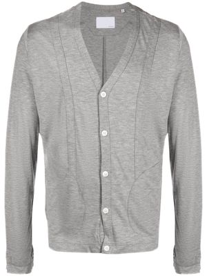 Private Stock The Constantine mélange-effect cardigan - Grey