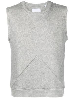 Private Stock The Gustavus sleeveless jumper - Grey