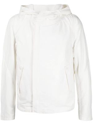 Private Stock The Saladin off-centre jacket - White