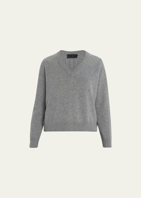 Priya V-Neck Cashmere Sweater