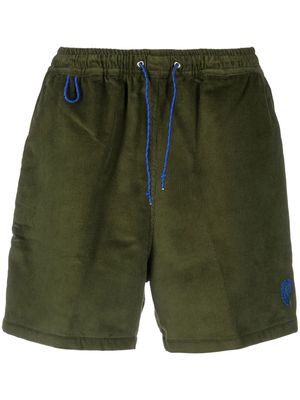 Prmtvo drawstring track shorts - Green