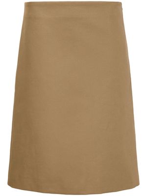 Proenza Schouler Adele midi skirt - Brown