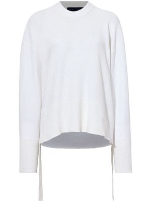 Proenza Schouler Amy boucle sweater - White