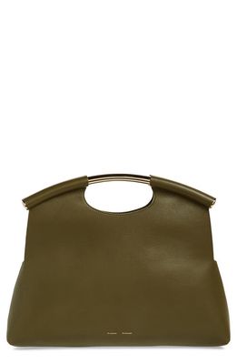 Proenza Schouler Bar Leather Shoulder Bag in Olive